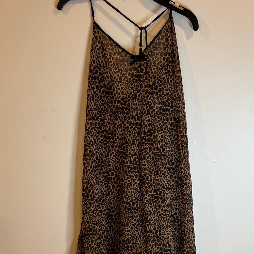 Secret Treasures Leopard Print Chemise